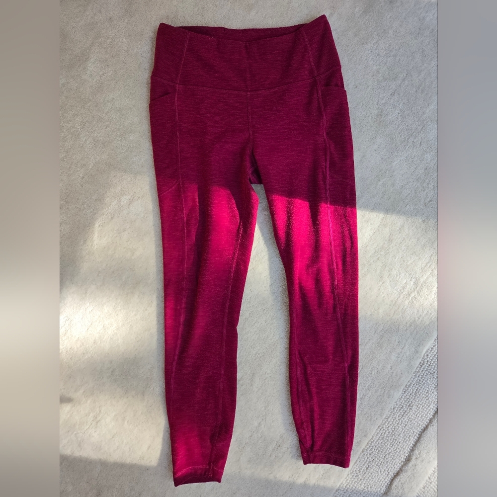 Victoria's Secret Magenta Sports Bra And Leggings Set Size Small/Med - Picture 3 of 7